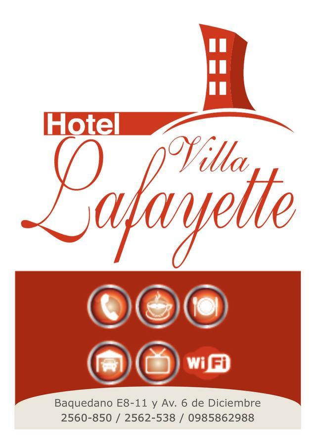 Hotel Villa Lafayette Quito Luaran gambar